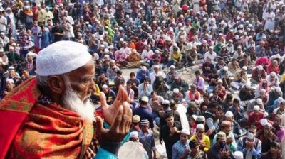‘আমিন আমিন’ ধ্বনিতে মুখরিত বিশ্ব ইজতেমার মাঠ