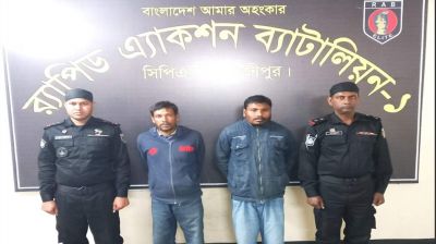 তাড়াশে হত্যা মামলার প্রধান আসামিসহ ২জন গ্রেপ্তার
