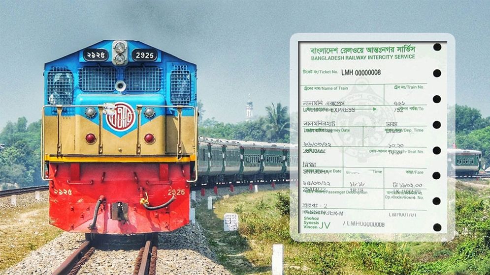 ট্রেনে অগ্রিম টিকিট বিক্রি শুরু ২৪ মার্চ