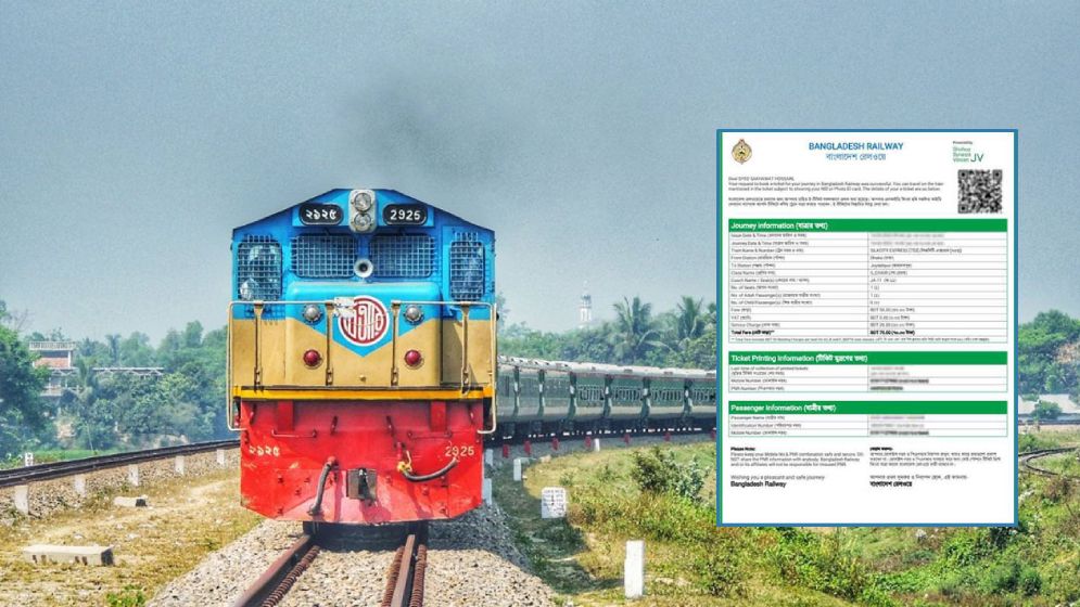 ঈদে ট্রেন যাত্রার পঞ্চম দিনের টিকিট বিক্রি শুরু