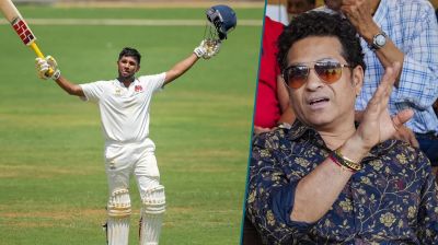 শচীনের রেকর্ড ভাঙলেন সরফরাজের ছোট ভাই মুশির