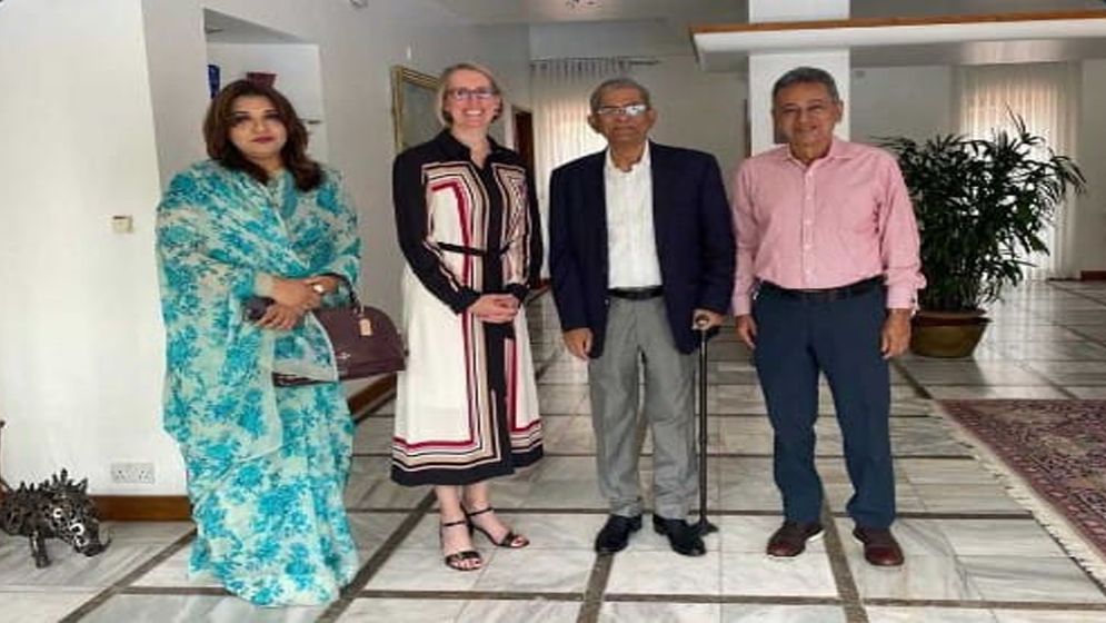 ব্রিটিশ হাইকমিশনারের সঙ্গে বিএনপি নেতাদের বৈঠক