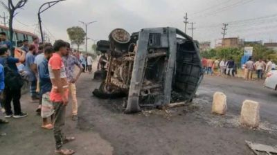 তেলবাহী লরি উল্টে নিহত বেড়ে ২, দগ্ধ ৭