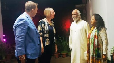 ব্যক্তিগত আমন্ত্রণে মঈন খানের বাসায় ব্রিটিশ হাইকমিশনারের নৈশভোজ