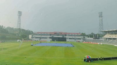 সিলেটে বৃষ্টিতে বন্ধ বাংলাদেশ-ভারত ম্যাচ 