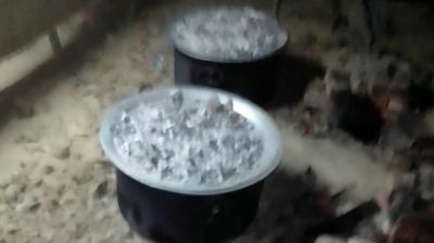 নির্বাচনী পথসভা থেকে বিরিয়ানি জব্দ