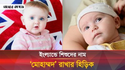 ইংল্যান্ডে পছন্দের শীর্ষে শিশুদের 'মোহাম্মদ' নাম 