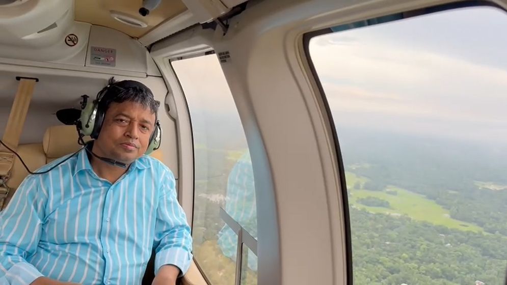 পাহাড়ে হেলিকপ্টার দিয়ে সাঁড়াশি অভিযানে ডিবি