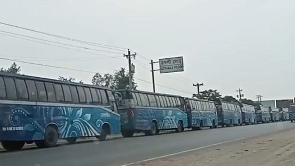 মানিকগঞ্জে পরিবহন ভাড়ায় নৈরাজ্য