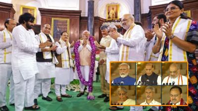 মোদির মন্ত্রিসভায় শপথ নিলেন যারা