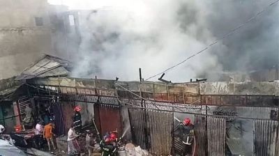 ফটিকছড়িতে আগুনে ভস্মীভূত তিনটি দোকান