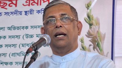 শিক্ষিত জনগোষ্ঠী সচেতন থাকলে দেশ এগিয়ে যাবে : নাছিম