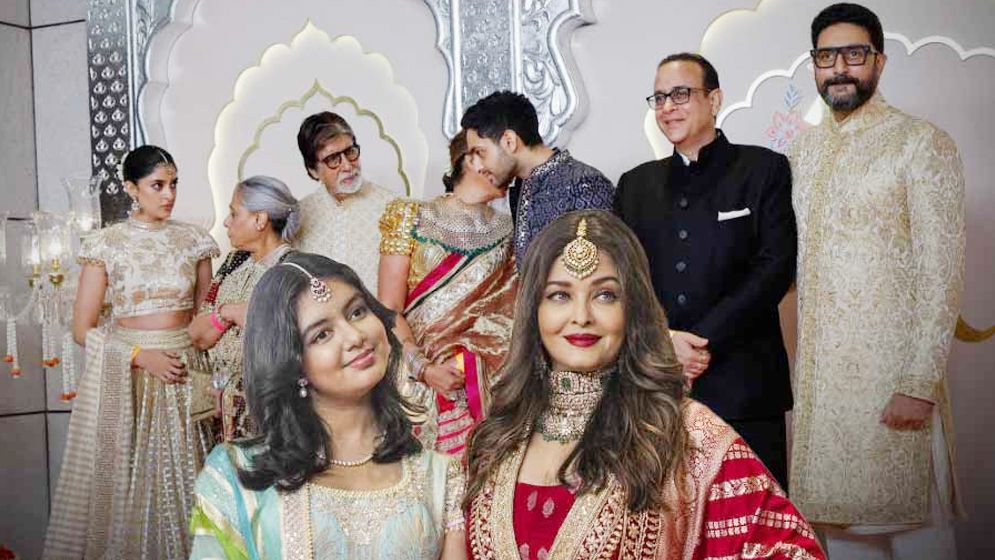অনন্ত-রাধিকার বিয়েতে বচ্চন পরিবারের সঙ্গে নেই ঐশ্বরিয়া-আরাধ্যা