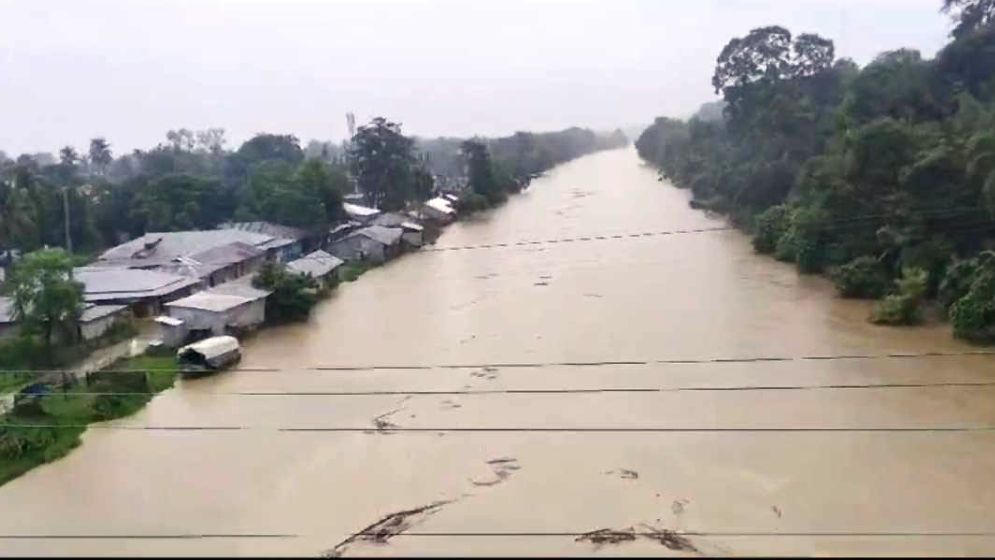 বাঘাইছড়ির নিম্নাঞ্চল প্লাবিত, সাজেকের সঙ্গে সড়ক যোগাযোগ বন্ধ