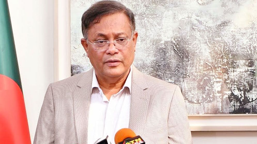 ভুলে জাতিসংঘের লোগো মোছা হয়নি : পররাষ্ট্রমন্ত্রী