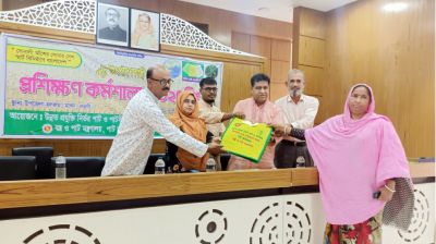 মান্দায় পাট চাষীদের দিনব্যাপী প্রশিক্ষণ
