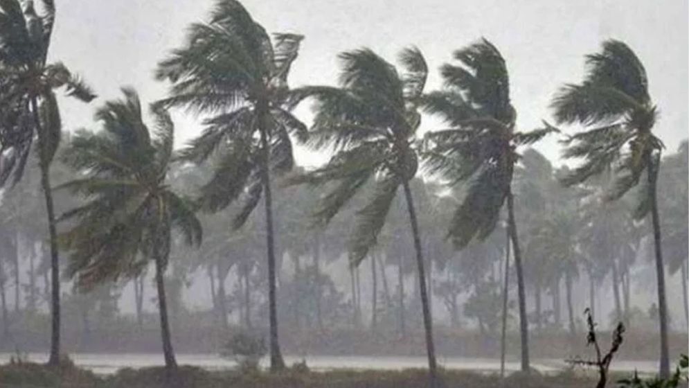 রাতে ৯ অঞ্চলে ঝড়ের আভাস