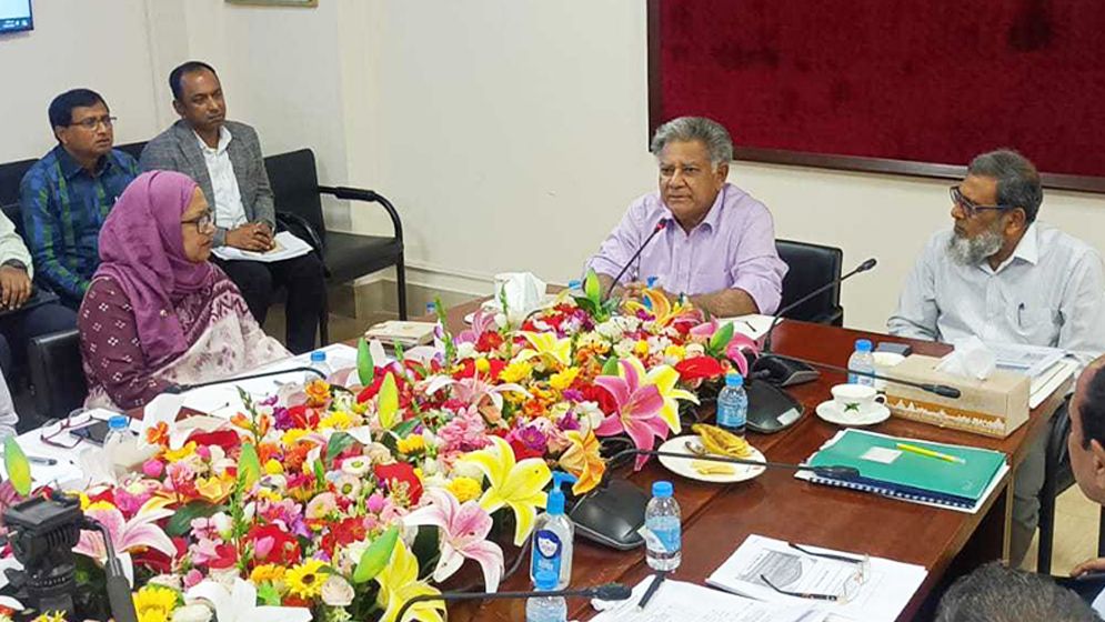 বস্ত্র ও পাট মন্ত্রণালয়ের দপ্তর-সংস্থা প্রধানদের উদ্দেশে যা বললেন সাখাওয়াত হোসেন