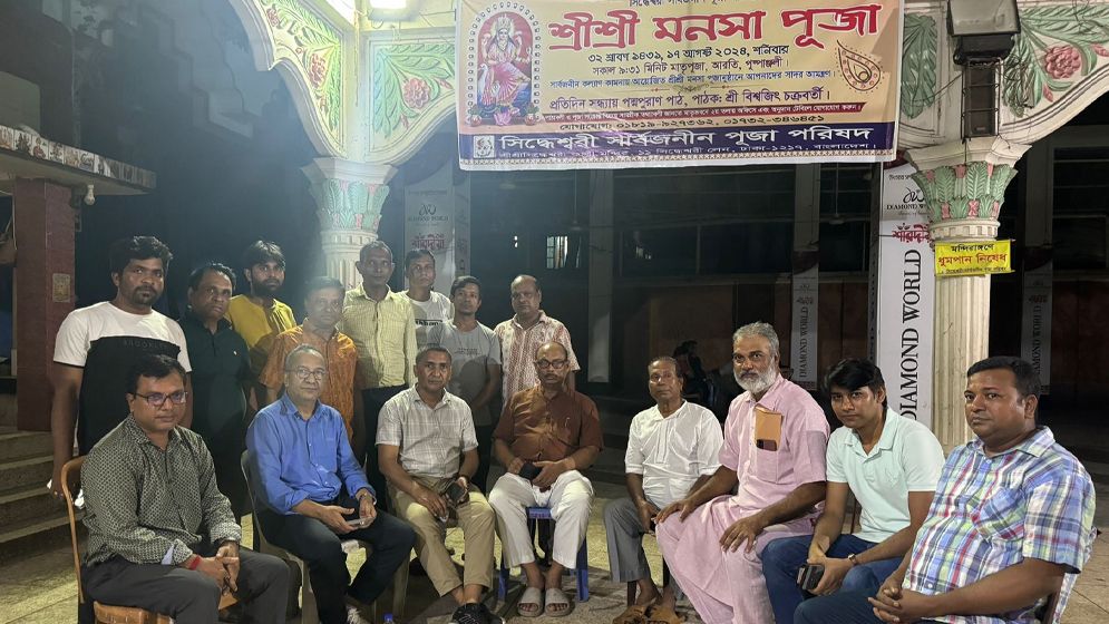 সিদ্ধেশ্বরী কালীমন্দির পরিদর্শন মুন্না-নয়নের