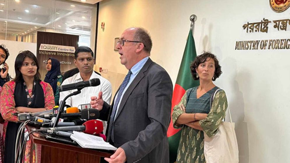 বাংলাদেশে আসার কারণ জানালেন জাতিসংঘ প্রতিনিধিদলের নেতা