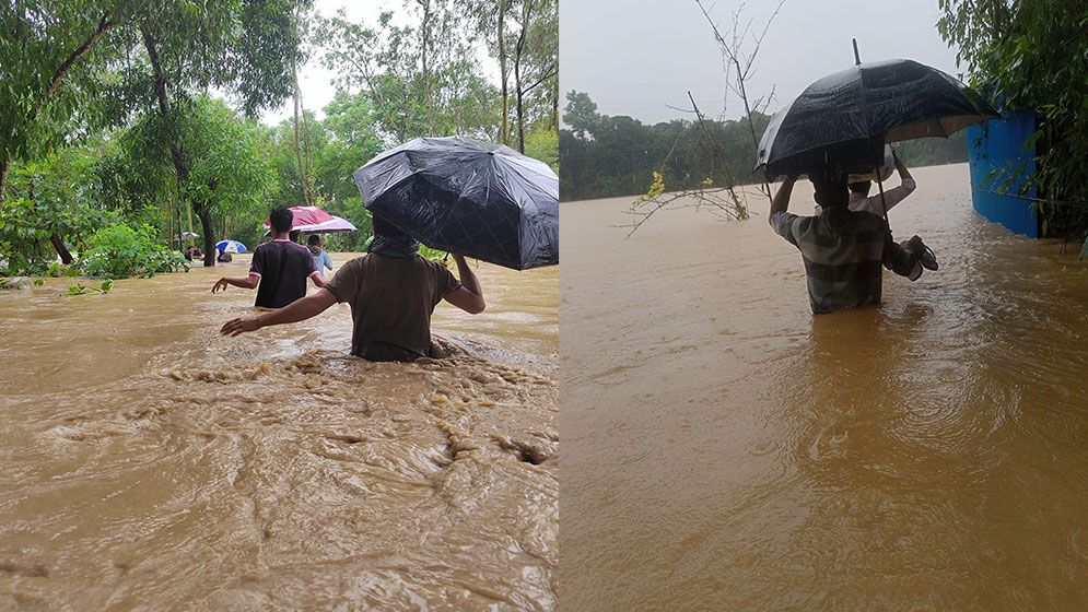 বানভাসিদের পাশে দাঁড়ানোর আহ্বান আওয়ামী লীগের