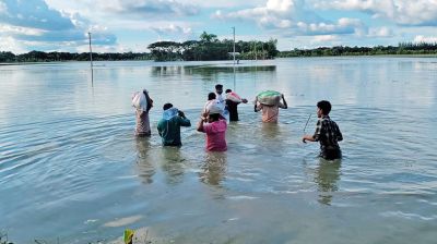 বন্যায় বিশুদ্ধ পানির সংকট বাড়ছে, রোগ ছড়ানোর ঝুঁকি