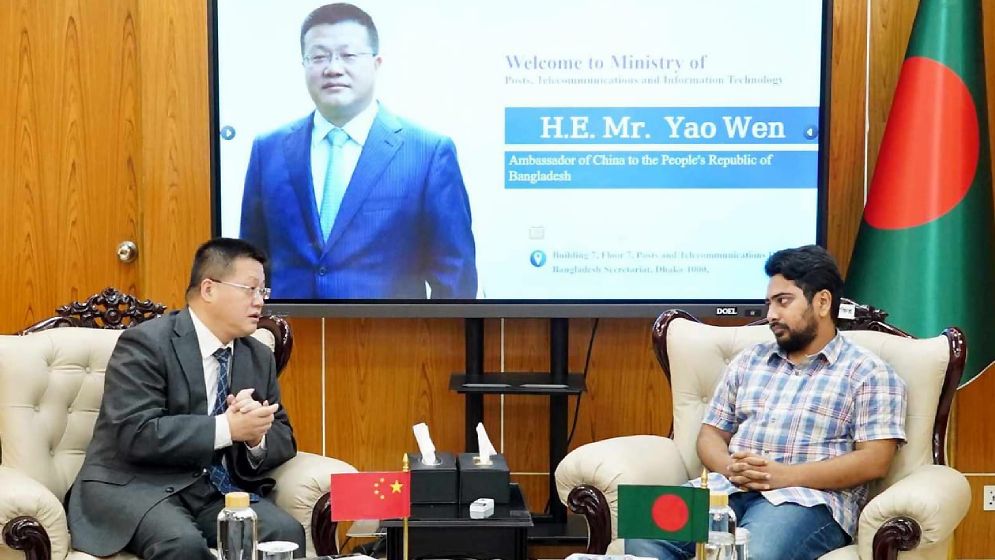 বাংলাদেশ-চীন সম্পর্ক নতুন উচ্চতায় নিতে আগ্রহী অন্তর্বর্তী সরকার