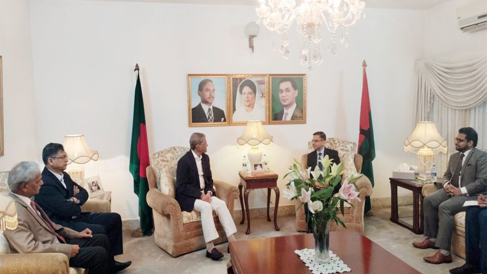 মির্জা ফখরুলের সঙ্গে ভারতীয় হাইকমিশনারের সাক্ষাৎ