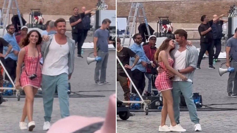 হৃতিক-কিয়ারার রোমান্টিক ভিডিও ফাঁস!