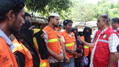 বাস্তুচ্যুত রাখাইনদের জন্য মানবিক সহায়তা অব্যাহত থাকবে: রেড ক্রিসেন্ট চেয়ারম্যান