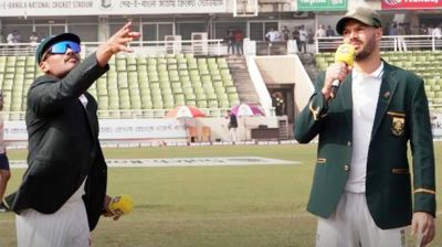 চট্টগ্রাম টেস্ট: টস জিতে ব্যাটিংয়ে দক্ষিণ আফ্রিকা