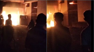 চট্টগ্রামে জুস কারখানায় আগুন