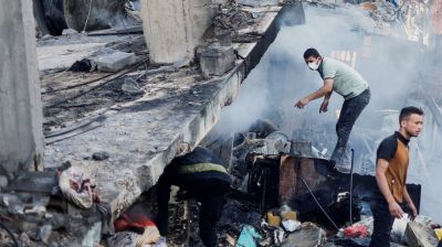 গাজায় চলমান ইসরায়েলি হামলায় নিহত আরো ৫৬ ফিলিস্তিনি