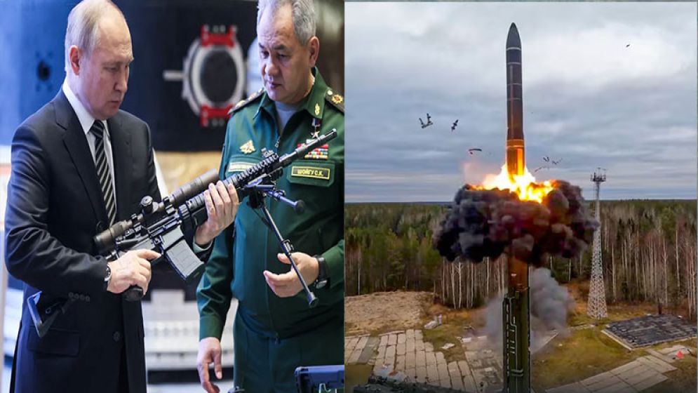 পশ্চিমার চেয়ে রাশিয়ার আরো শক্তিশালী ও অত্যাধুনিক অস্ত্র আছে : পুতিনের সতর্কবার্তা 