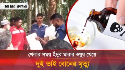 ইঁদুর মারার ওষুধ খেলো দুই ভাই-বোন, অতঃপর