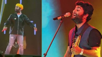 শুধু গানই নয়, নেচেও মঞ্চ মাতালেন অরিজিৎ