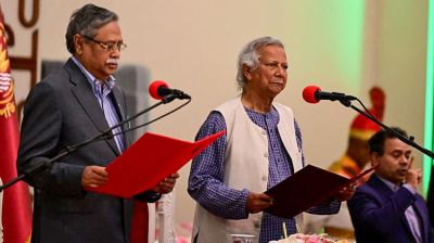 অন্তর্বর্তী সরকারের তিন মাস
