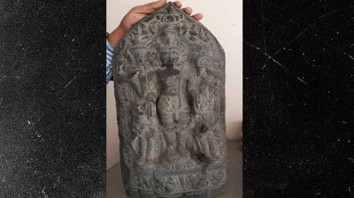 লালমনিরহাটে ১১ কেজি ওজনের বিষ্ণুমুর্তি উদ্ধার