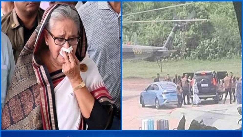 ২৫-৩০ মিনিটের মধ্যে গণভবন থেকে বেরিয়ে যাই : শেখ হাসিনা   