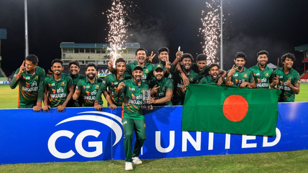 ওয়েস্ট ইন্ডিজকে হোয়াইটওয়াশ করে বাংলাদেশের ইতিহাস