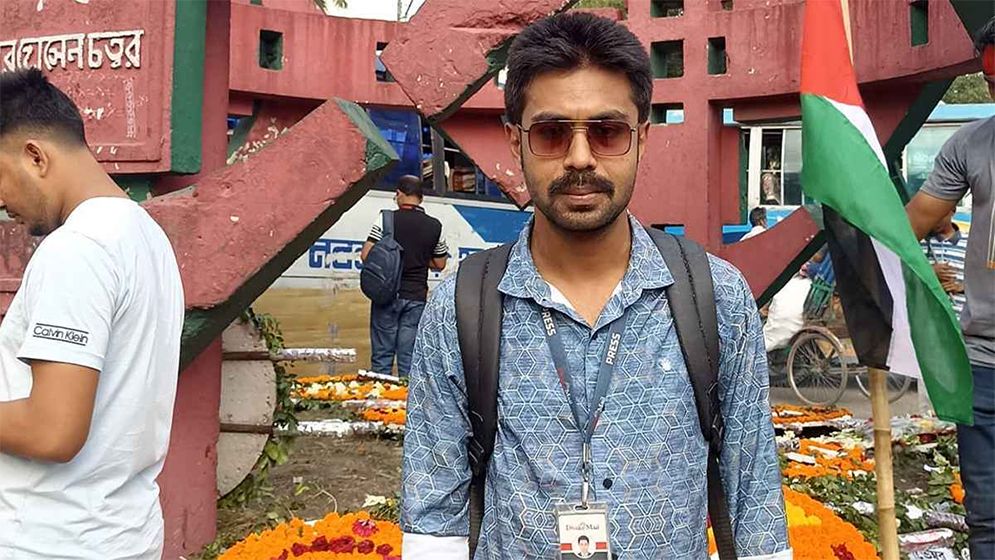 হৃদরোগে মারা গেলেন ঢাকা মেইলের তরুণ সাংবাদিক কাজী রফিক