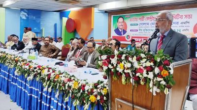 আগামী নির্বাচনে আওয়ামী লীগের অংশ নেয়া উচিত: জিএম কাদের