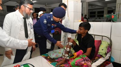 ছাত্র-জনতার প্রত্যাশা অনুযায়ী জনাকাঙ্ক্ষা পূরণে অঙ্গীকারাবদ্ধ পুলিশ