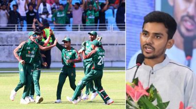 এশিয়া কাপজয়ী যুবাদের ক্রীড়া উপদেষ্টার অভিনন্দন