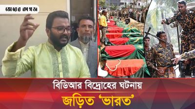 'বিডিআর বিদ্রোহের ঘটনায় জড়িত ভারত'