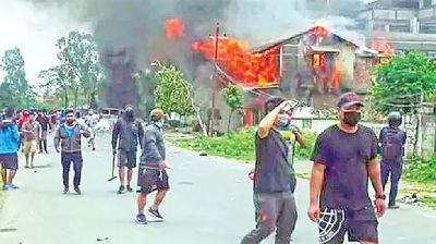 আবারো উত্তপ্ত মণিপুর, গ্রামরক্ষীকে গুলি করে হত্যা