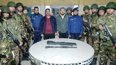 আওয়ামী লীগ ও জাসদের ৩ নেতা অস্ত্রসহ গ্রেপ্তার