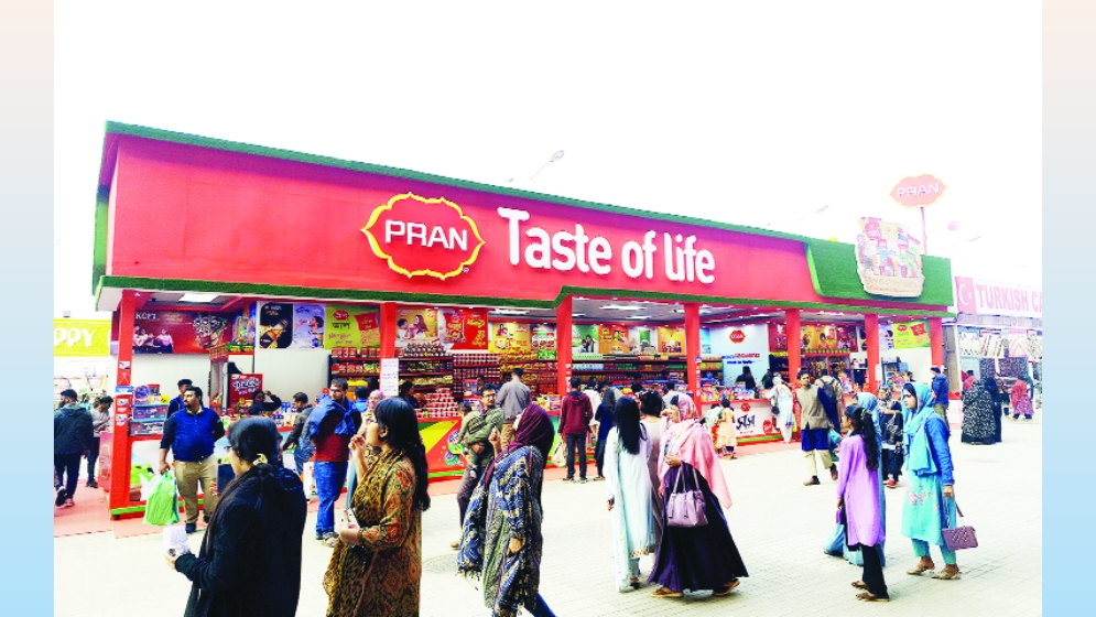 বাণিজ্যমেলায় প্রাণের ৫০০ খাদ্যপণ্য