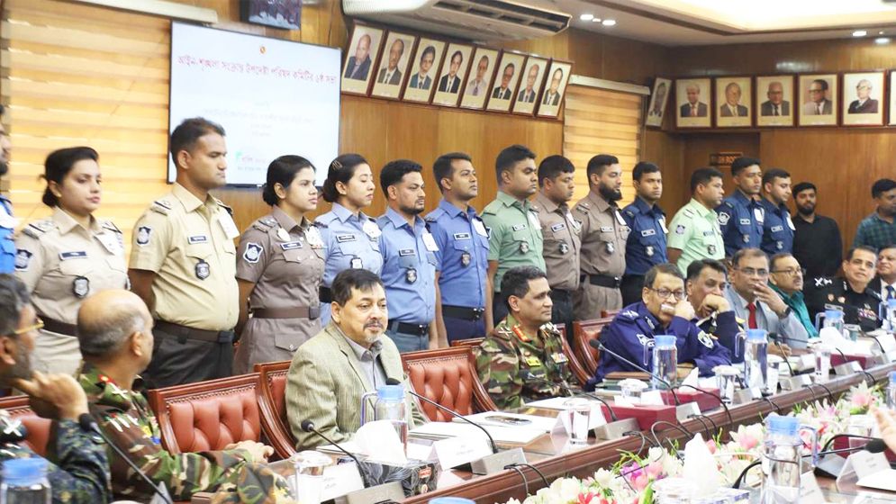 পুলিশ, র‌্যাব ও আনসারের নতুন পোশাক চূড়ান্ত