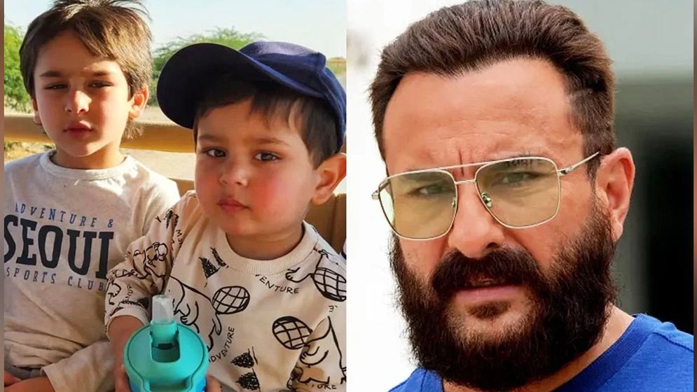 সাইফকে দেখতে হাসপাতালে ছেলে জেহ-তৈমুর